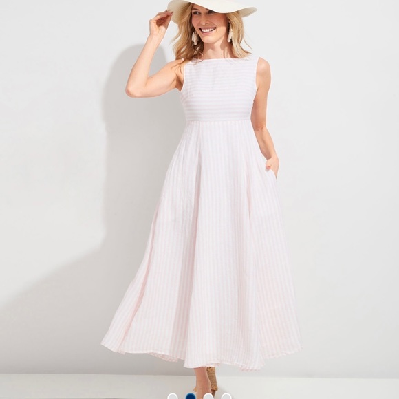 Vineyard Vines Dresses & Skirts - Vineyard Vines x Palm Beach Lately striped maxi dress